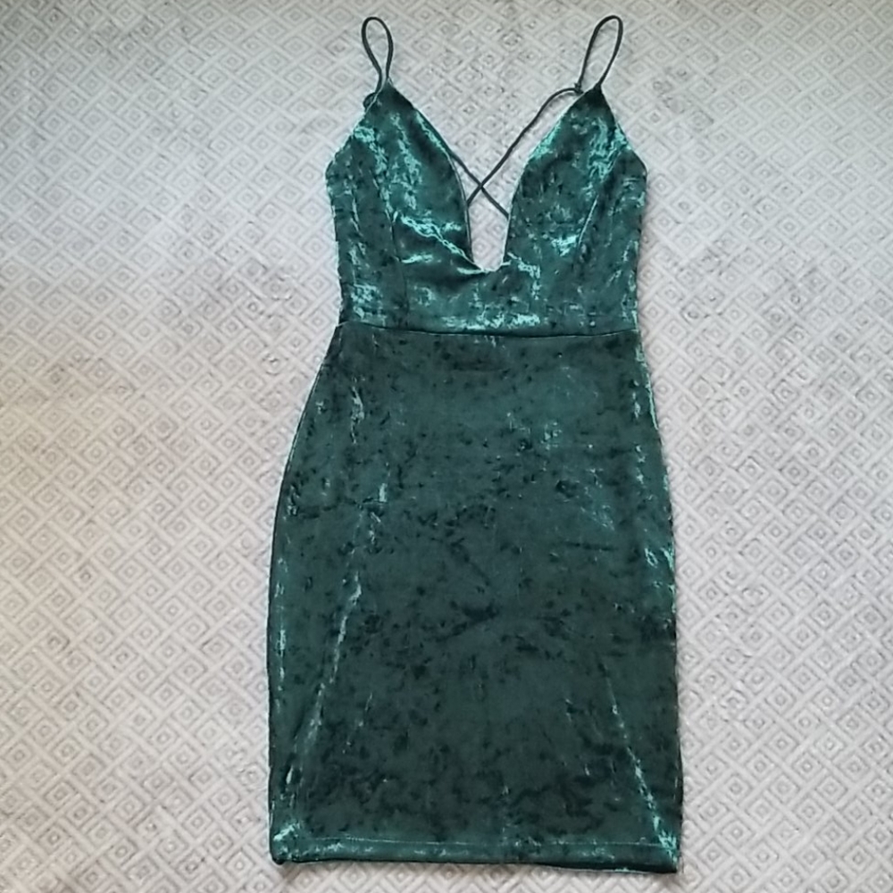 Windsor Crushed Velvet Bodycon Dress